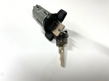 Load image into Gallery viewer, Black Ignition Lock Cylinder and Key Set For 1979-1986 Chevy/GMC Pickup Trucks
