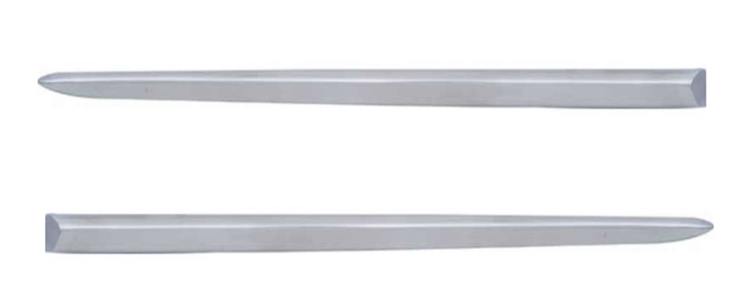 OER Stainless Steel Door Molding Set For 1955 Chevy Bel Air 2 Door Models