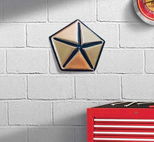 Load image into Gallery viewer, OER 12&quot; x 11&quot; 3 Dimensional Photorealistic Metal Sign With Pentastar Mopar Logo
