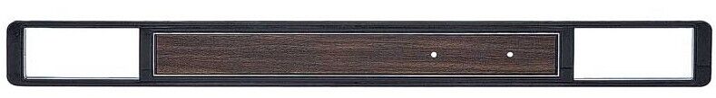 OER Black With Woodgrain Dash Insert For 1973-1980 Chevy and GMC Trucks