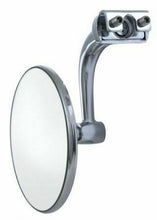 Load image into Gallery viewer, United Pacific 4&quot; Curved Arm Convex Peep Mirror Set LED Turn Signal Hotrod Rat
