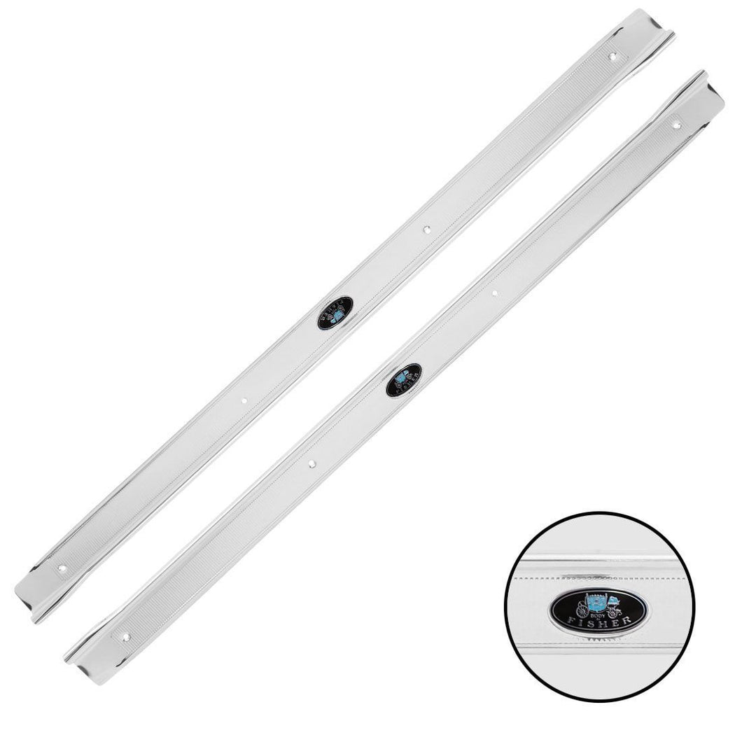 Trim Parts 4150 2-Door Sill Plate Set 1964-1967 GTO Lemans Chevelle El Camino