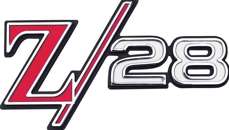 OER Z28 Front Grille Emblem With Hardware For 1969 Chevy Camaro Z28