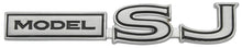 Load image into Gallery viewer, Model SJ Trunk/Console Emblem For 1969-1972 Pontiac Grand Prix Made in the USA
