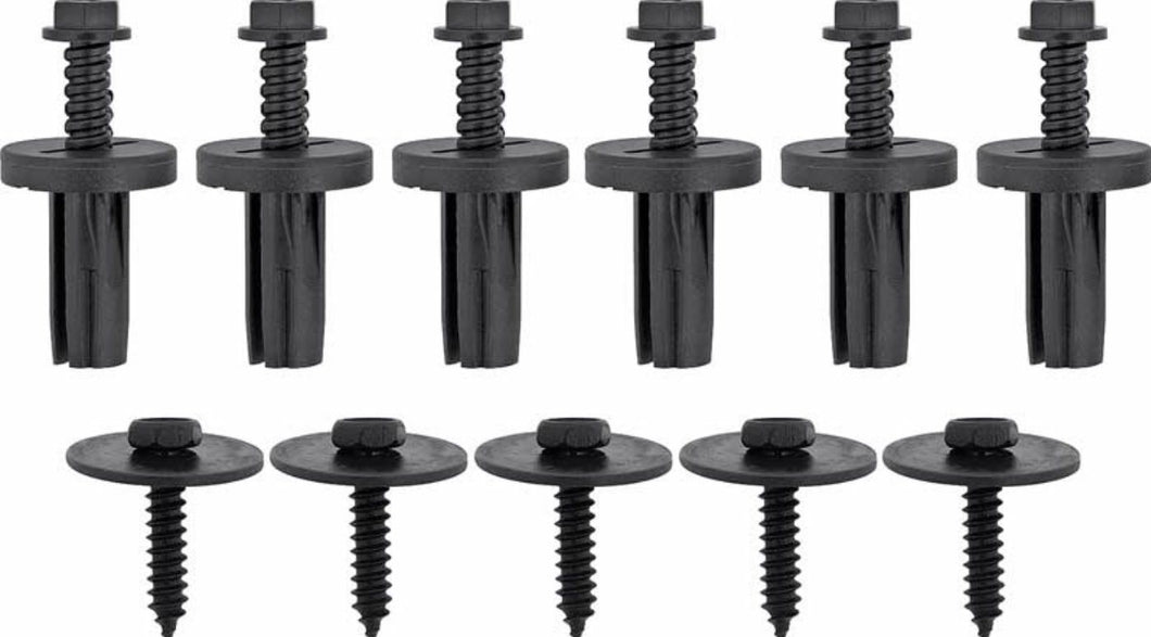 OER Radiator Filler Panel Mounting Hardware Kit 1982-1992 Chevy Camaro