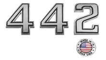 Load image into Gallery viewer, 442 Trunk Lid Emblem For 1969-1972 Oldsmobile Cutlass 442 Models Made in the USA
