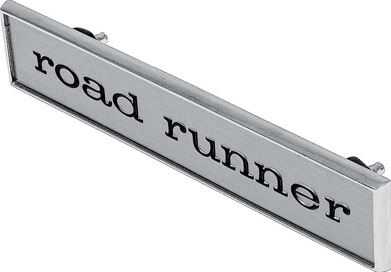 OER Dash Door or Trunk Emblem For 1968-1969 Plymouth Road Runner Models