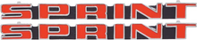 Load image into Gallery viewer, Reproduction Sprint Rocker Panel Emblem Set For 1968-1969 Pontiac Firebird
