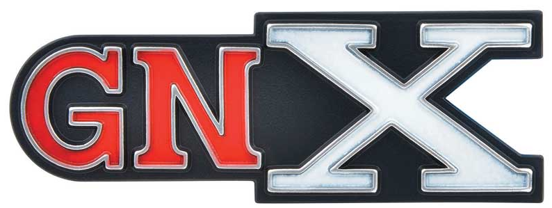 OER Grille Emblem with Mounting Plate For 1987 Buick Regal GNX Models