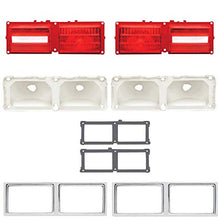 Load image into Gallery viewer, OER 5966237-Set 1975-1979 Chevy II Nova Tail Lamp Lens Bezel Housing Gasket Set
