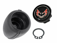 Load image into Gallery viewer, OER Auto Shift Knob Kit With Red Bird Emblem Button 1970-1981 Firebird Trans AM
