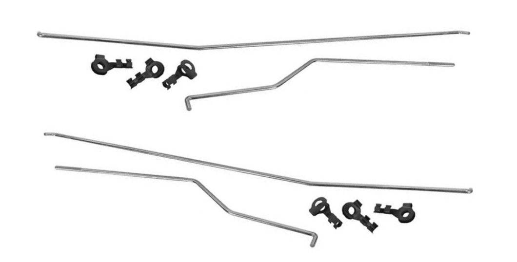 OER Door Latch Rod and Lock Rod Set For 1967-1972 Chevy and GMC Trucks