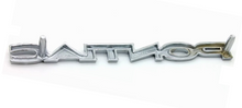 Load image into Gallery viewer, Diecast Front Header Panel Nose Script Emblem For 1974 Pontiac GTO and Ventura
