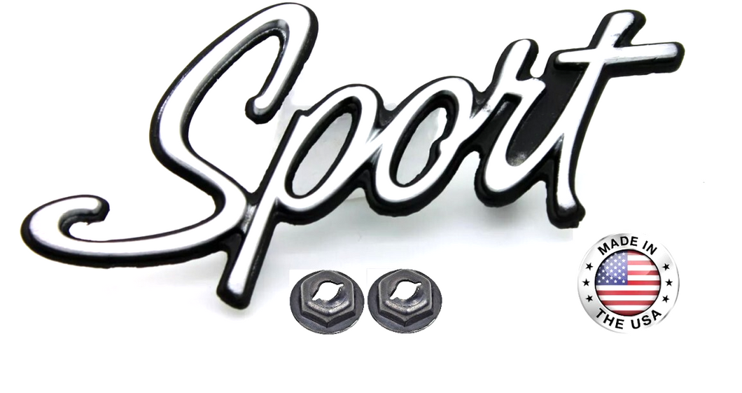 Rear Deck Lid Sport Trunk Emblem For 1968-1971 Pontiac LeMans Made in the USA