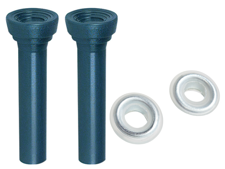 OER Medium Blue Door Lock Knob Set For 1961-1964 Bonneville Catalina Grand Prix