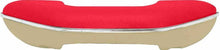 Load image into Gallery viewer, OER Red/Beige Armrest Set With Stainless Trim 1955-1966 Chevy/GMC Pickup Truck
