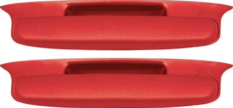 OER Red Armrest Assembly Set For 1957 Chevy Bel Air 2/4 Door Hardtop and Sedan