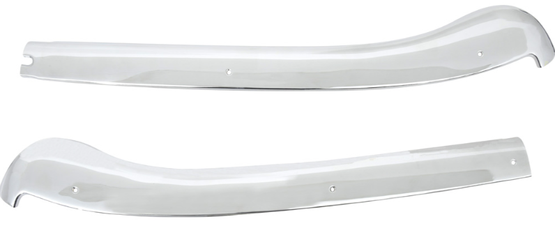 OER Chrome Windshield Header Molding For 1967-1969 Firebird/Camaro Convertibles