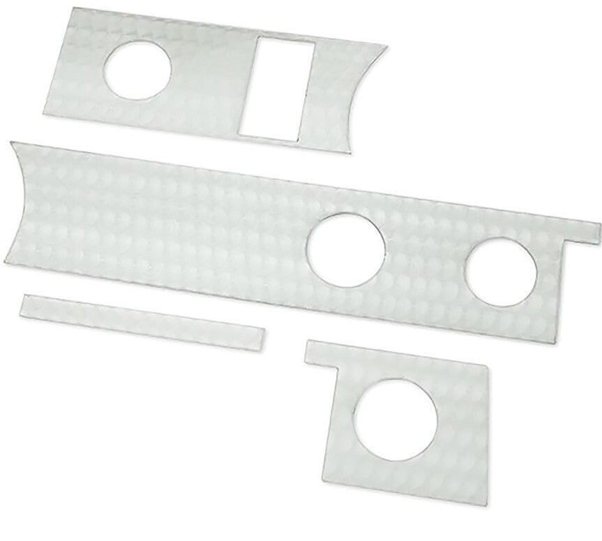 OER 4 Piece Lower Dash Insert Kit For 1970-1972 Pontiac GTO LeMans and Tempest