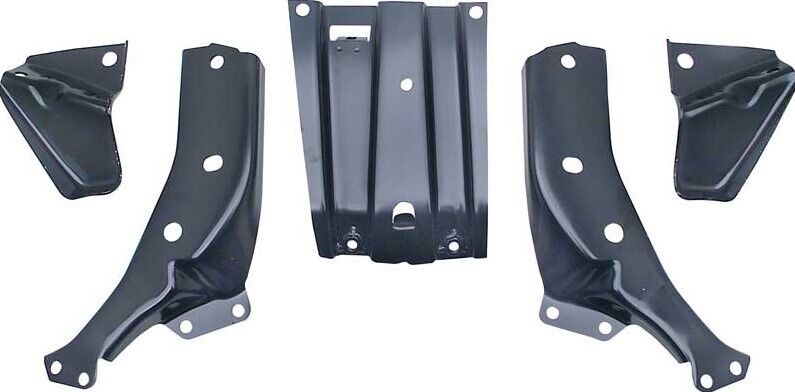 OER 5 Piece Front Bumper Bracket Set For 1963 Chevy Bel Air Biscayne and Impala