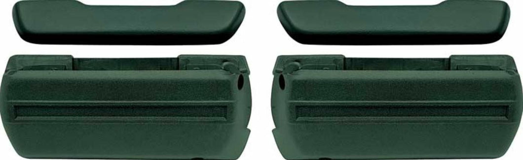 OER Dark Green Standard Front Armrest Kit 1968-1969 Firebird/Camaro 1968-74 Nova