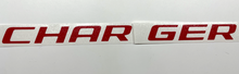 Load image into Gallery viewer, Red Charger Trunk Lettering Overlay Decal For 2006-2014 Dodge Charger
