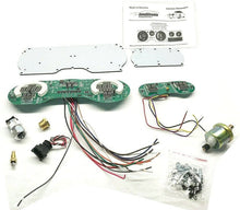 Load image into Gallery viewer, Intellitronix Teal LED Digital Dash Gauge Cluster 1970-1981 Firebird &amp; Trans AM
