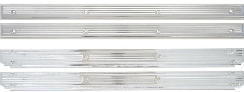 OER Inner and Outer Aluminum Sill Plate Set For 1972-1993 Dodge Pickup Trucks