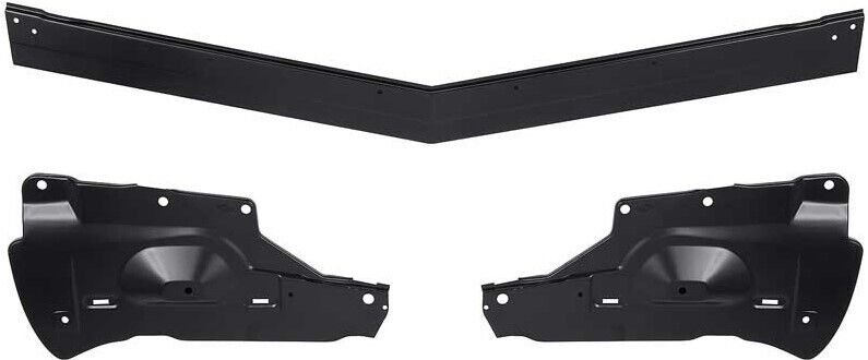 OER 3 Piece Grille Support and Bumper Filler Set For 1966 Chevy Bel Air Impala