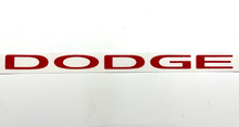 Load image into Gallery viewer, Red Dodge Grille Emblem Overlay Decal For 2013-2023 Dodge Charger
