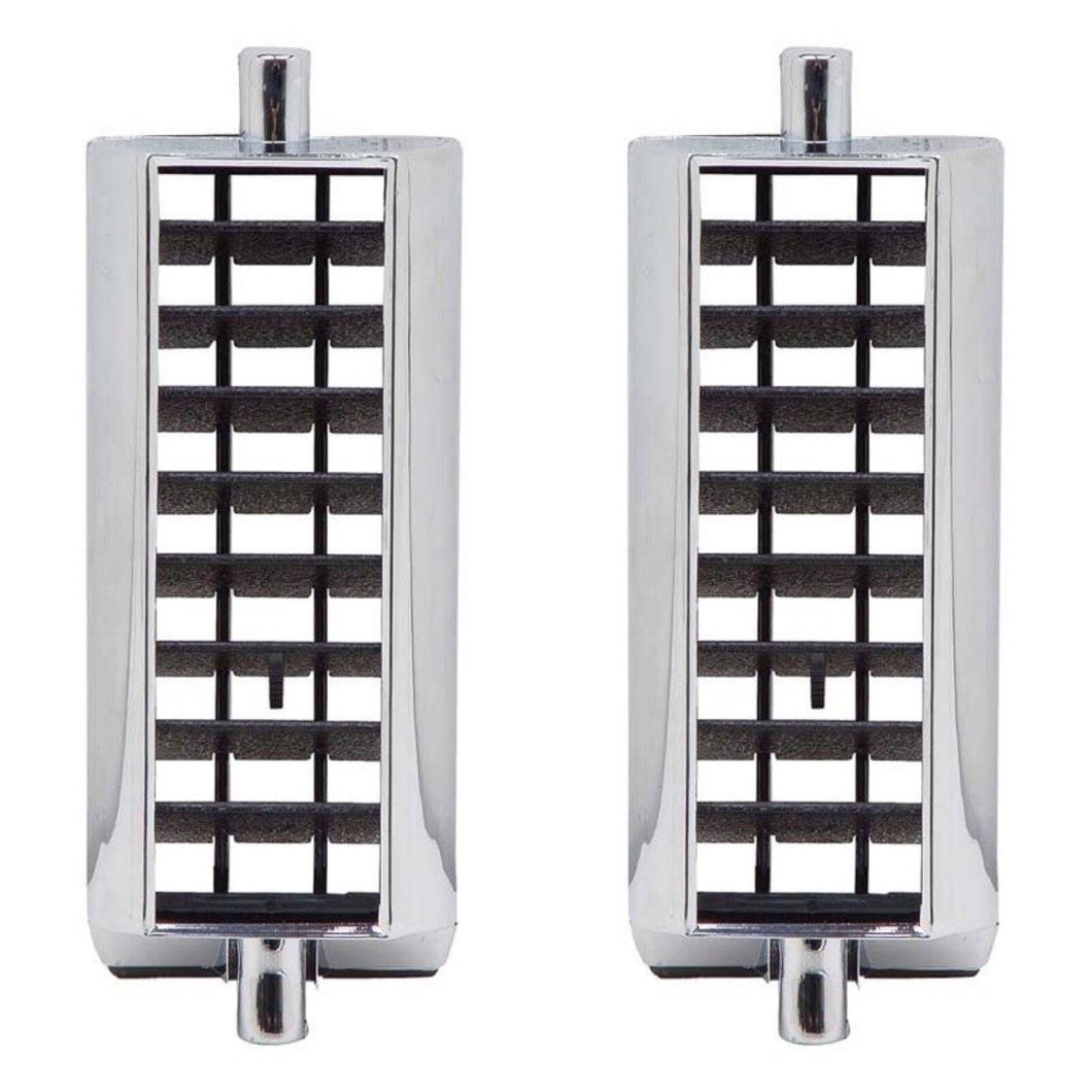 OER Dash Vent Deflector Set 1969 Chevy Camaro Impala 1969-1972 Chevy II Nova