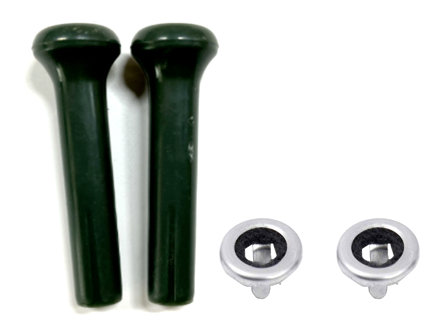 OER Dark Green Door Lock Knob Set For 1968-1970 Buick Chevy Olds and Pontiac