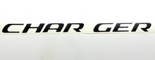 Load image into Gallery viewer, Flat Black Charger Trunk Lettering Overlay Decal For 2015-2023 Dodge Charger
