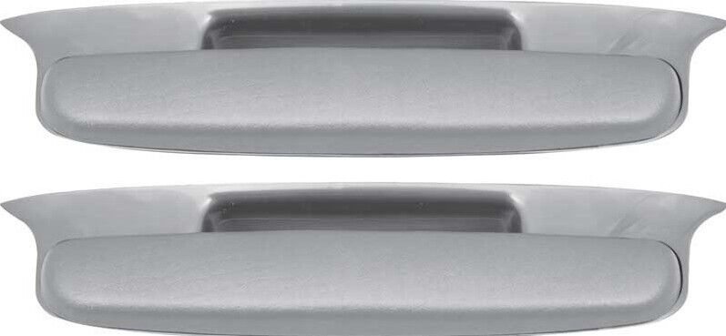 OER Silver Armrest Assembly Set For 1957 Chevy Bel Air 2/4 Door Hardtop & Sedan
