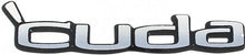 Load image into Gallery viewer, OER 20&quot; x 4&quot; 3 Dimensional Photorealistic Metal Sign With Plymouth Cuda Logo
