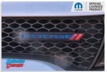 Load image into Gallery viewer, Red Dodge Grille Emblem Overlay Decal For 2013-2023 Dodge Charger
