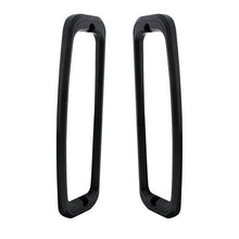 Load image into Gallery viewer, Black Anodized Billed Aluminum Tail Light Bezel Set For 1966-1977 Ford Bronco
