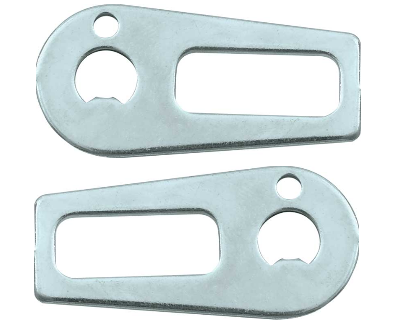 Flat Door Lock Pawl Pair For 1965-1966 Chevy Impala and Caprice 2 Door Hardtop