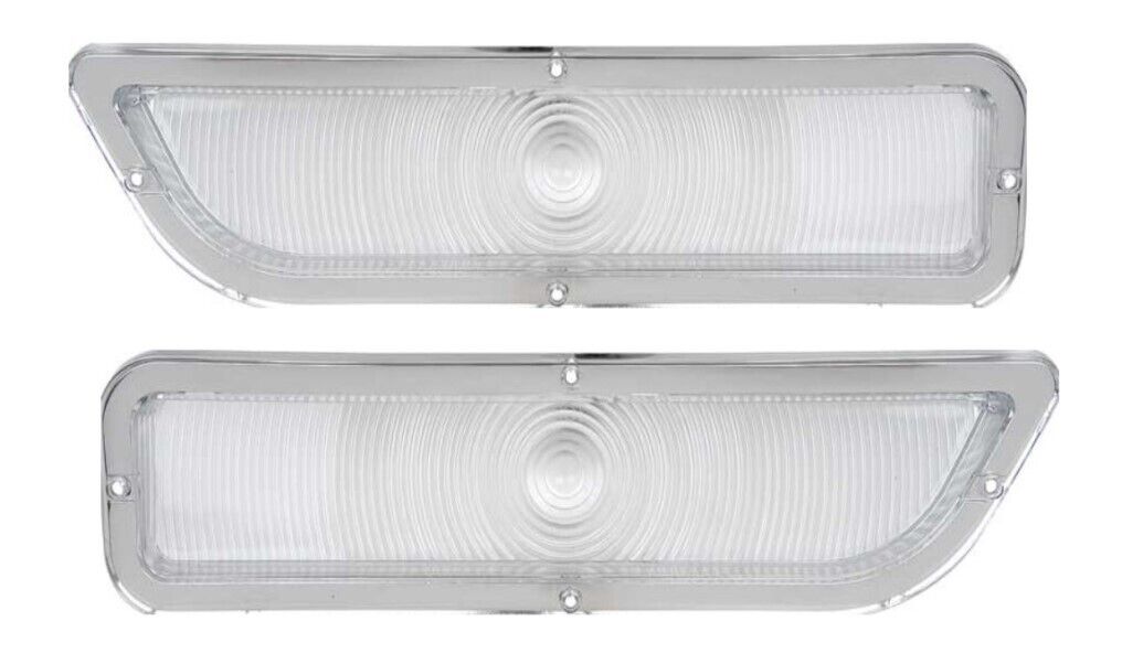 OER Clear Park Light Lens Set For 1962-1966 GMC Pickup Trucks and Suburbans