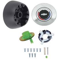 Load image into Gallery viewer, OER Hub Adapter, Horn Cap, and Steering Wheel Mounting Set Camaro Nova Impala
