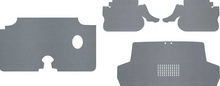 Load image into Gallery viewer, OER Waffle Pattern Trunk Floor Mat Set For 1960 Impala Bel Air and Biscayne