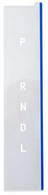Load image into Gallery viewer, OER Powerglide Automatic Transmission Shift Plate Lens 1968-1969 Pontiac Firebird
