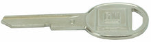 Load image into Gallery viewer, Late Style ""D"" Oval Door/Trunk Key Blank 1969-1981 Buick Chevy Olds and Pontiac""
