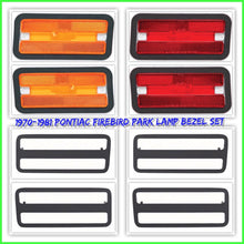 Load image into Gallery viewer, OER  Front &amp; Rear Marker Lamp &amp; Bezel Set 1970-1981 Pontiac Firebird
