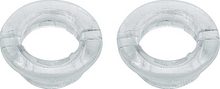 Load image into Gallery viewer, OER Clear Door Lock Knob Ferrule Set For 1967 Camaro and Firebird Models
