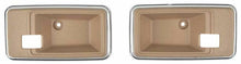Load image into Gallery viewer, OER Camel Tan Inner Door Handle Escutcheon 1977-1981 Firebird, Camaro Corvette
