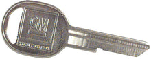 Load image into Gallery viewer, 1962-1986 Door Trunk Key Blank "B" Code Late Key Camaro Firebird Nova Truck
