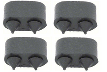 Load image into Gallery viewer, OER Front Door Bumper Set For 1967-1969 Pontiac Firebird and Chevrolet Camaro
