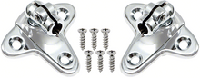 Load image into Gallery viewer, OER Sun Visor Bracket Set For 1955-1958 Bel Air 150 210 Impala Nomad Del Ray