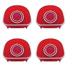 Load image into Gallery viewer, United Pacific 1968 Chevrolet Impala Caprice LED Tail Light SS Trim Set of 4
